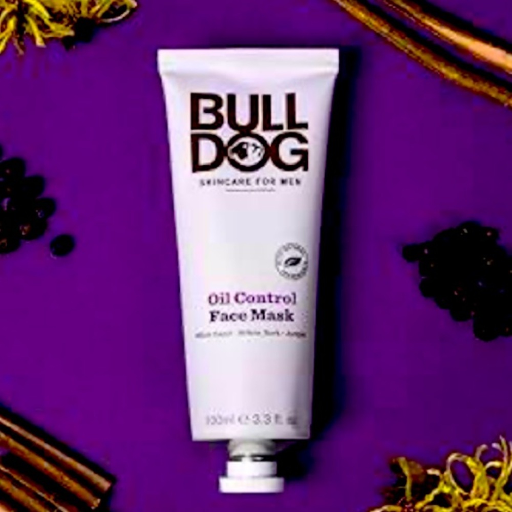 🆕BULL DOG: Men’s Oil Control Face Mask- FULL SIZE